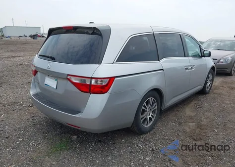 2011 Honda Odyssey Ex-L from USA, damaged, VIN 5FNRL5H60BB044976